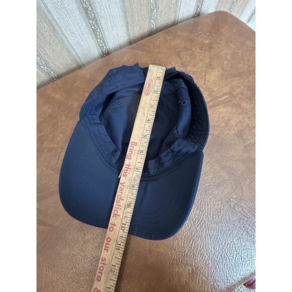 Tommy Hilfiger Logo Men’s OSFM Hat Baseball Cap Navy Blue Adjustable Hook Loop - Picture 9 of 9